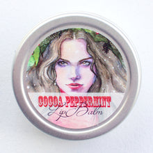 Load image into Gallery viewer, Winter Goddess Cocoa Peppermint Lip Balm
