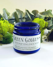 Load image into Gallery viewer, Green Goddess Detoxifying Face Mask